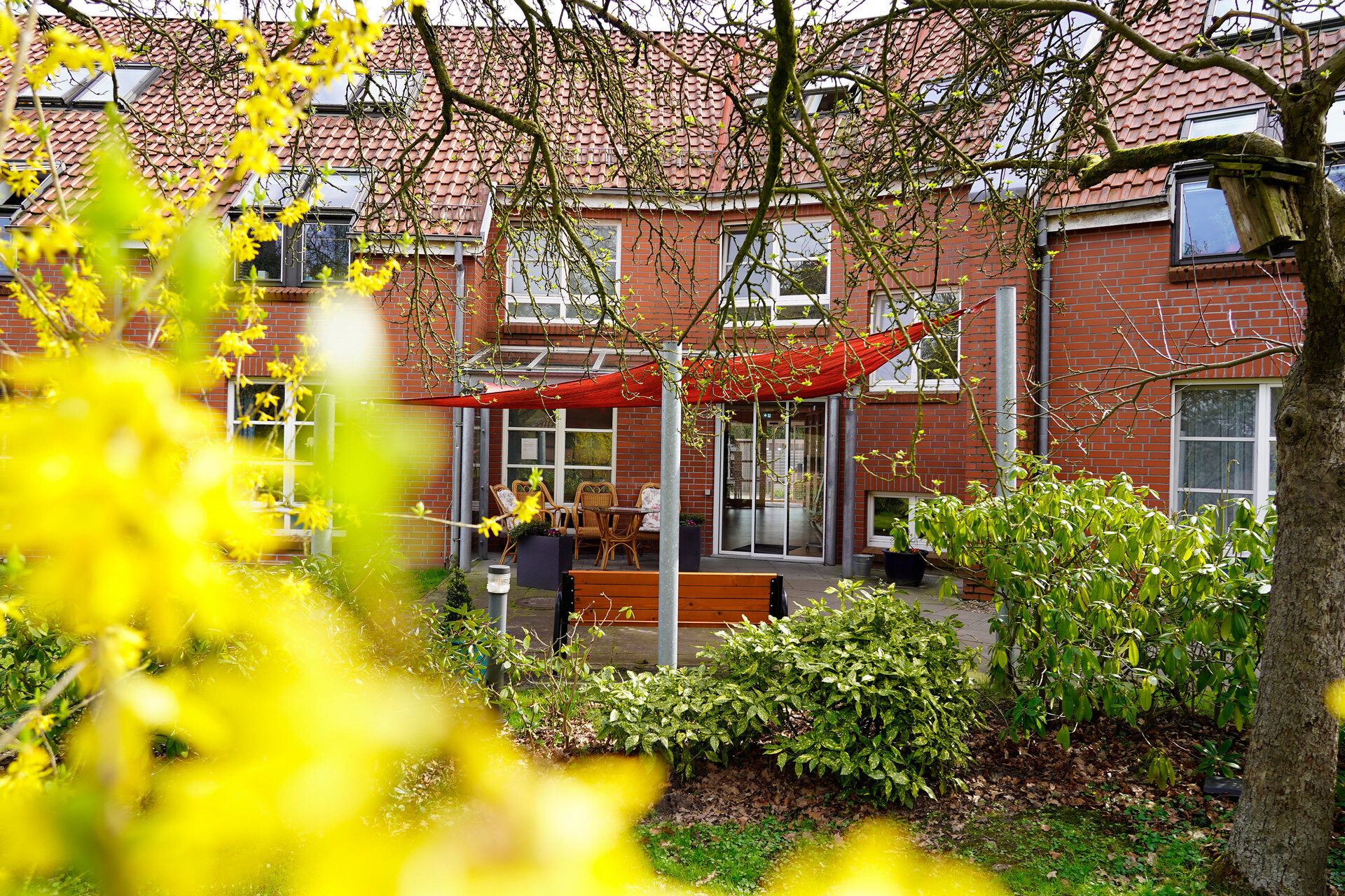 AWO Wohnanlage am Mühlenhof Parkansicht